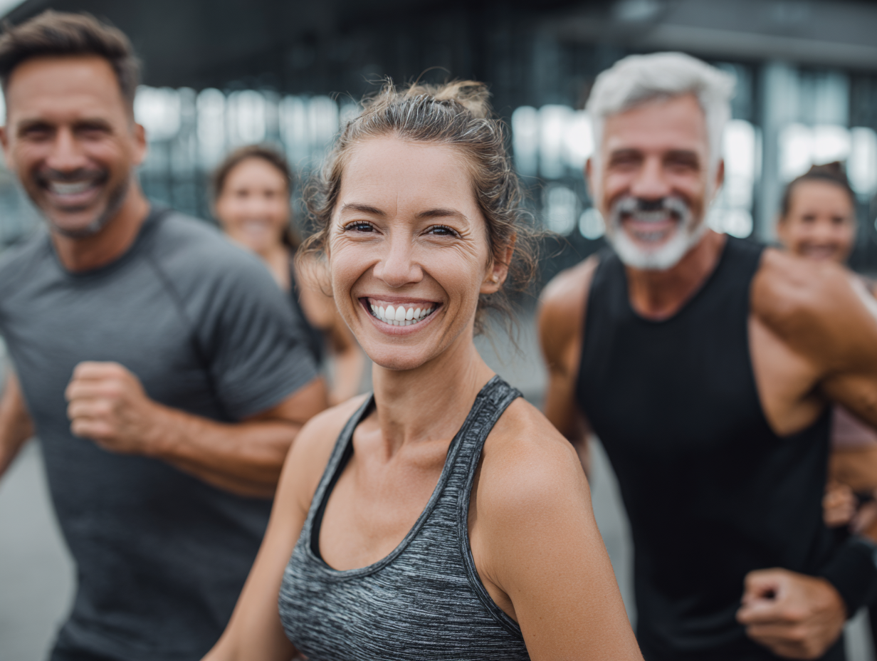 Тренер та клієнт під час персональної тренування